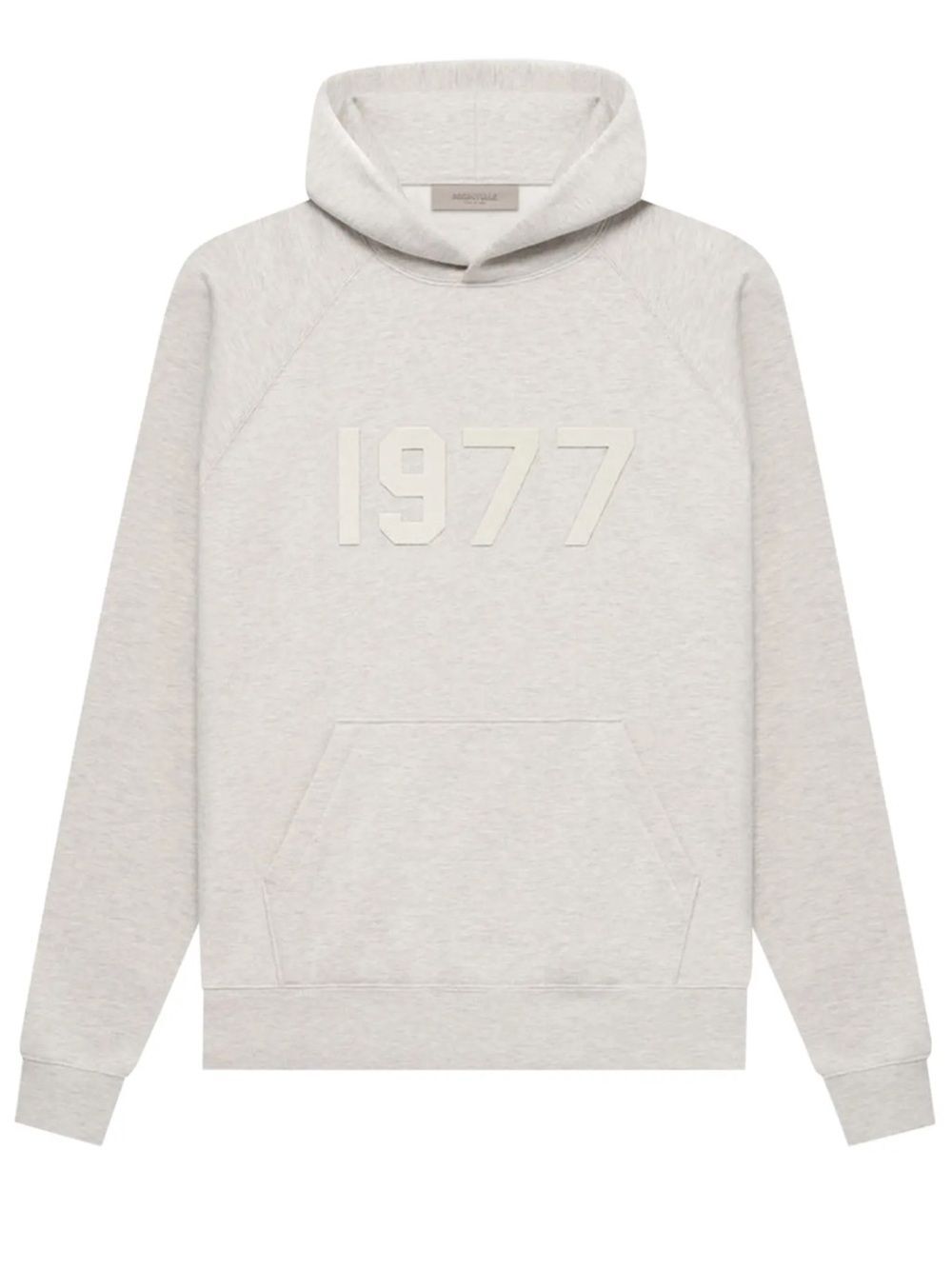 FEAR OF GOD ESSENTIALS MENS 1977 HOODIE SWEATSHIRT GRAY LARGE